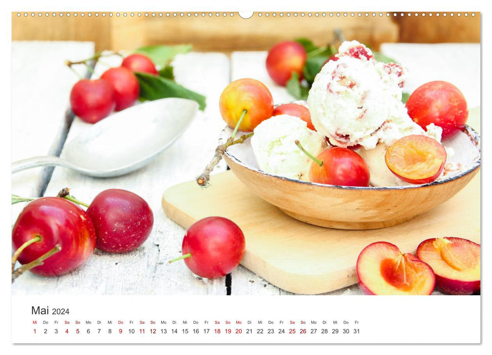 DELICIOUS WILD FRUITS (CALVENDO wall calendar 2024) 