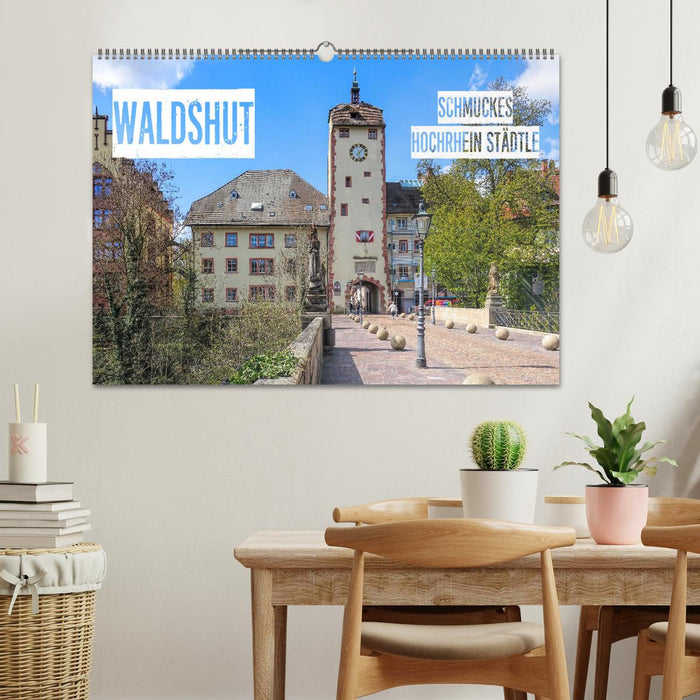 Waldshut - pretty Hochrhein Städtle (CALVENDO wall calendar 2024) 