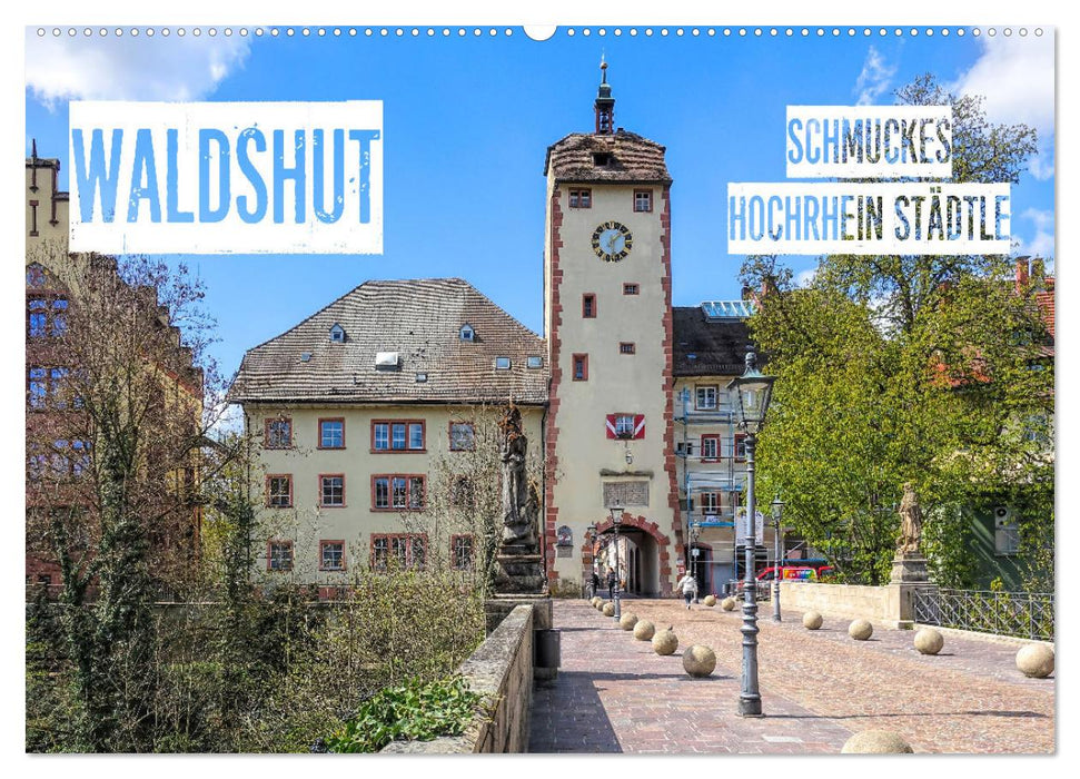 Waldshut - schmuckes Hochrhein Städtle (CALVENDO Wandkalender 2024)