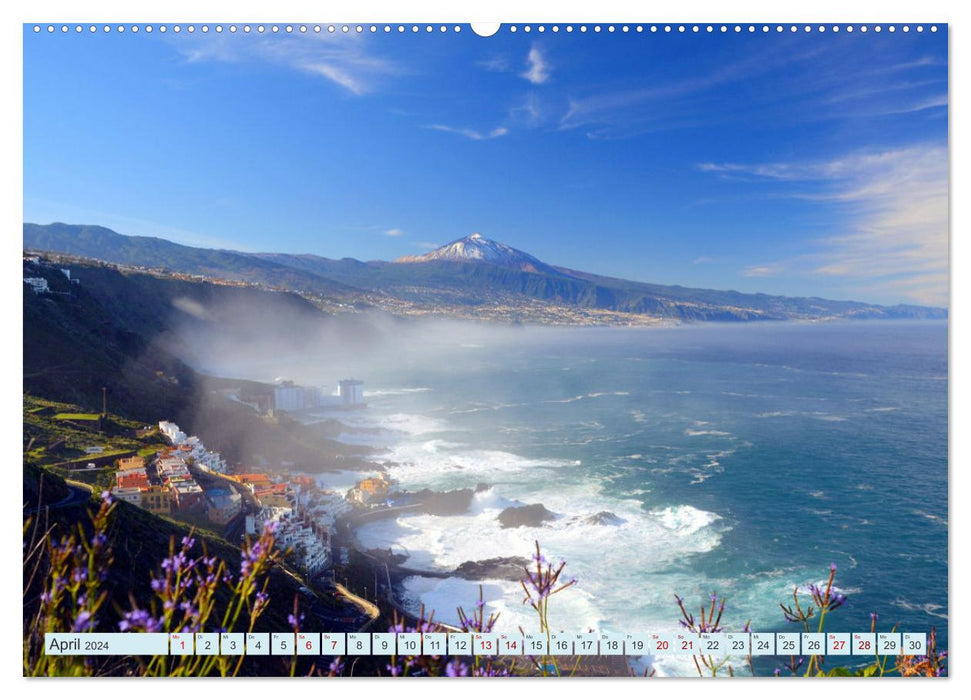 Teneriffa - Insel der Glückseligen (CALVENDO Premium Wandkalender 2024)