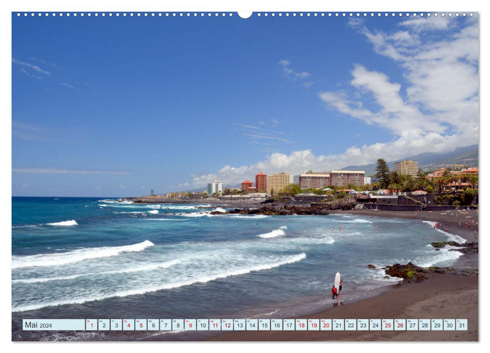 Teneriffa - Insel der Glückseligen (CALVENDO Premium Wandkalender 2024)