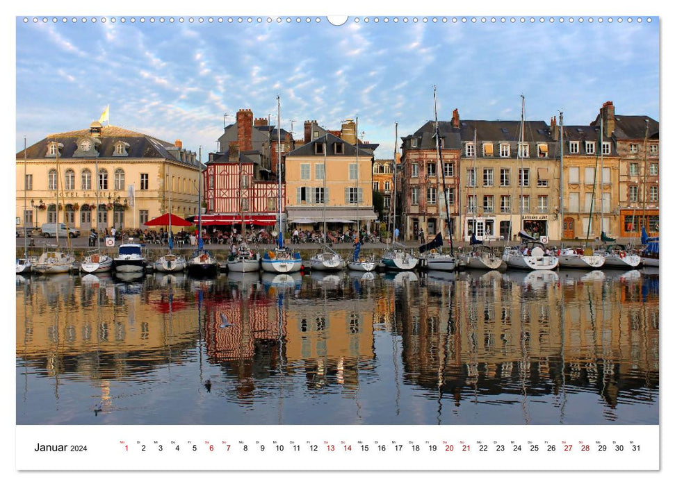 Normandie - zwischen Land und Meer (CALVENDO Wandkalender 2024)