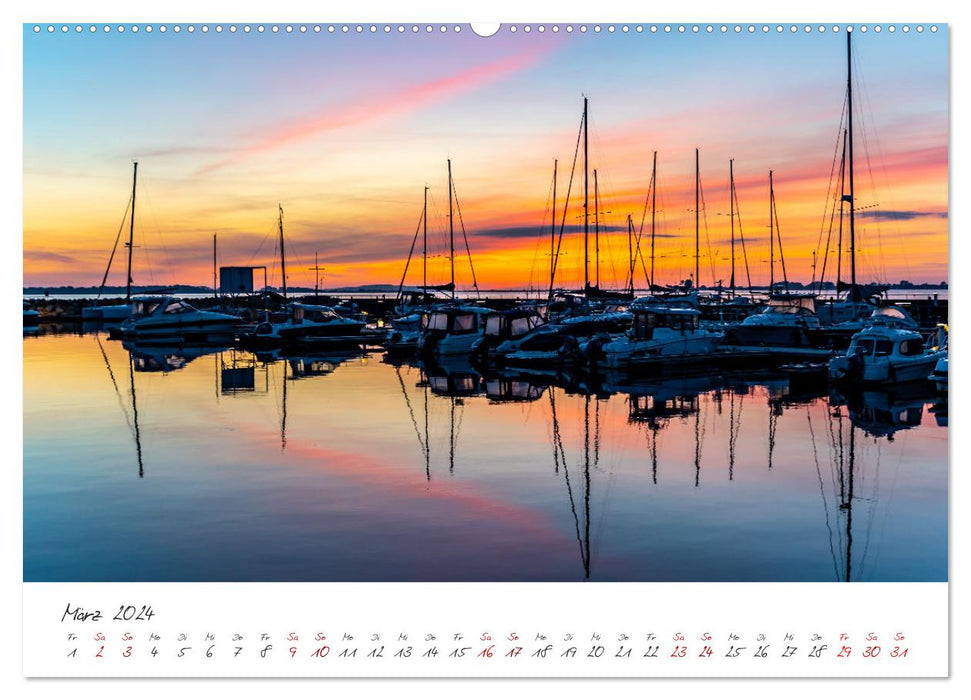 Rügen das Urlaubsparadies (CALVENDO Premium Wandkalender 2024)