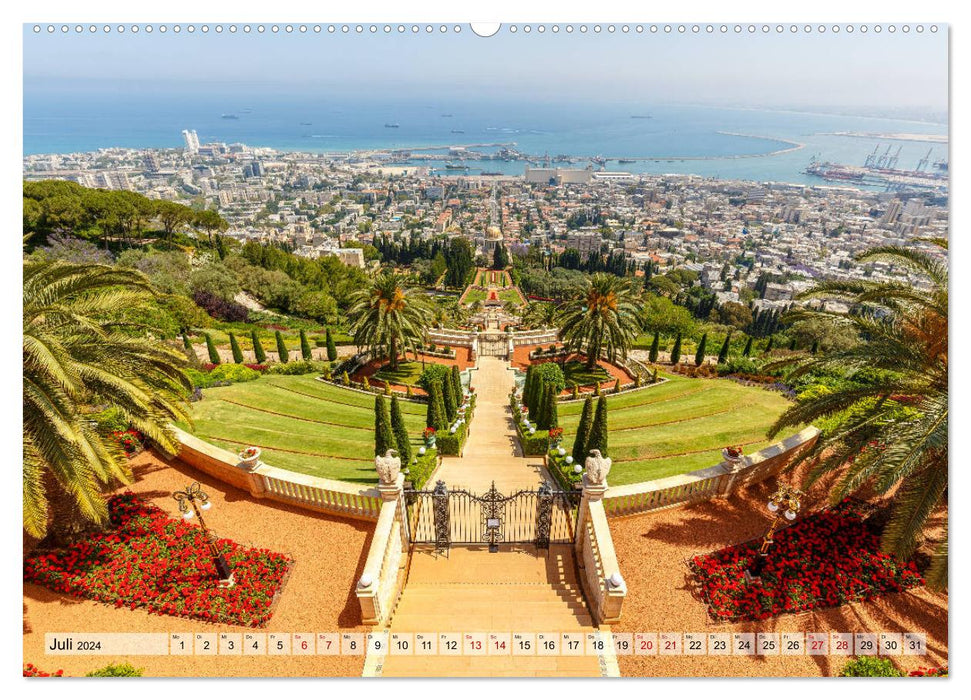 Israel & Palästina - Reise durch das heilige Land (CALVENDO Premium Wandkalender 2024)
