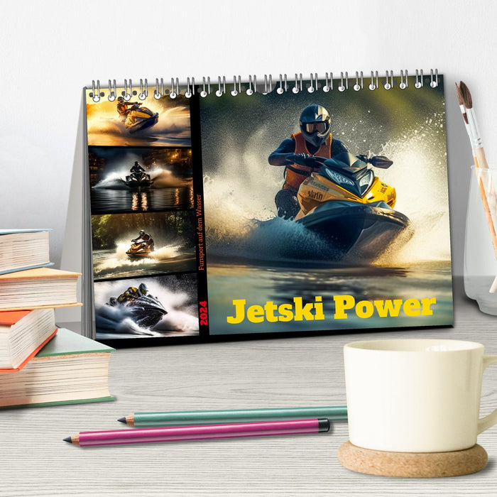 Jetski Power (CALVENDO Wandkalender 2024)