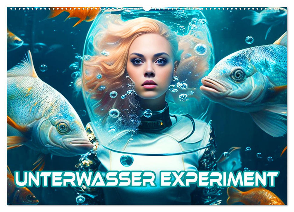 Unterwasser Experiment (CALVENDO Wandkalender 2024)