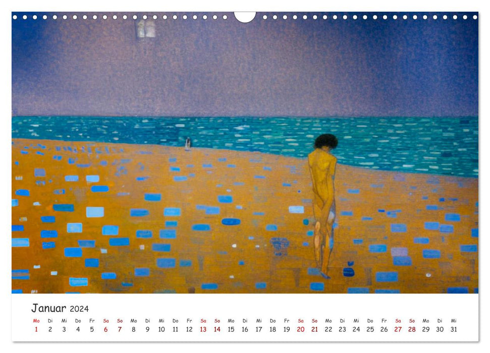 Ostsee Kunstwerke (CALVENDO Wandkalender 2024)