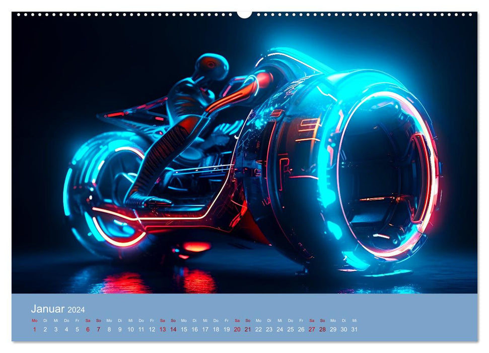 Motorrad Innovation (CALVENDO Premium Wandkalender 2024)
