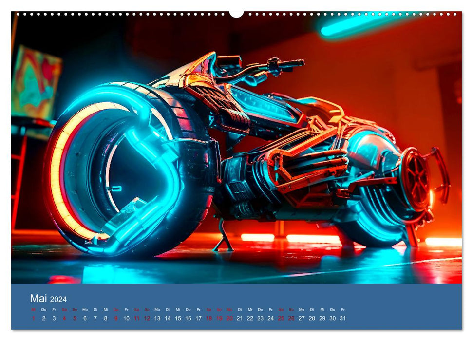 Motorrad Innovation (CALVENDO Premium Wandkalender 2024)