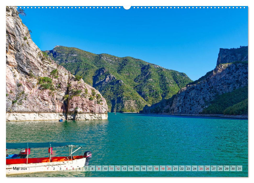 Albanien - Die unbekannte Schönheit (CALVENDO Premium Wandkalender 2024)