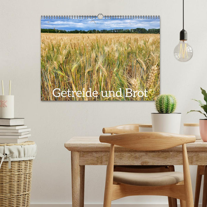 Getreide und Brot (CALVENDO Wandkalender 2024)