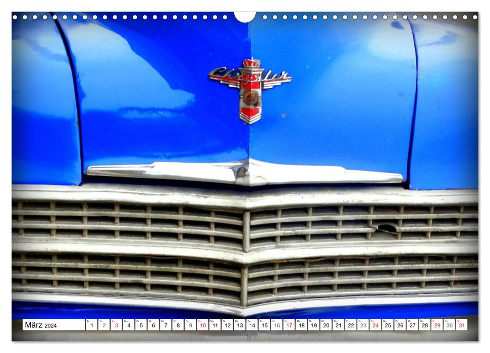 Chrysler Windsor - Die Nachkriegs-Limousine (CALVENDO Wandkalender 2024)