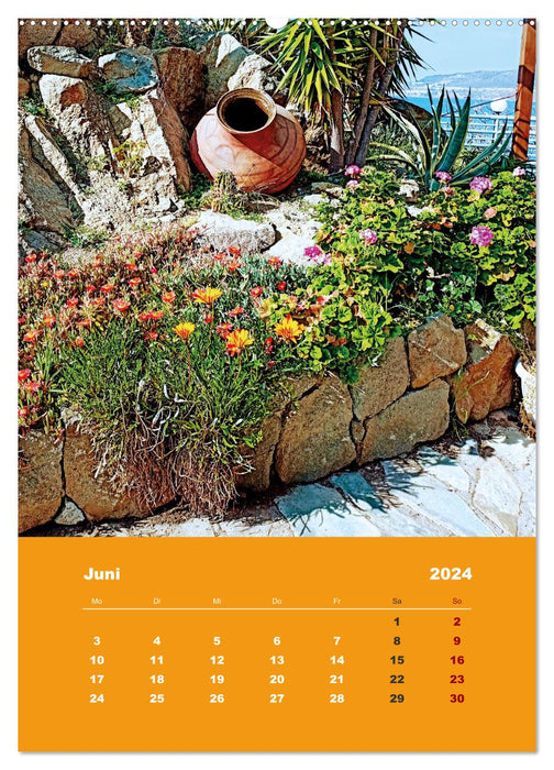 Entdecke die Schönheit der griechischen Insel Lesvos (CALVENDO Premium Wandkalender 2024)