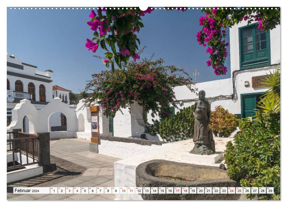 Kanarische Inseln - Lanzarote (CALVENDO Premium Wandkalender 2024)