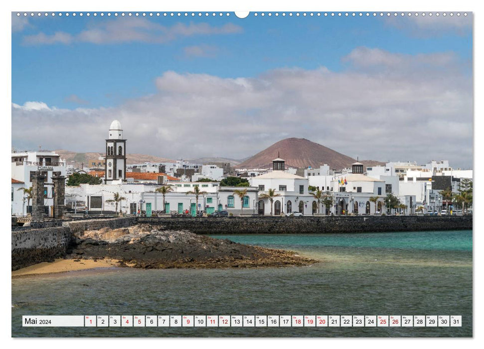 Kanarische Inseln - Lanzarote (CALVENDO Premium Wandkalender 2024)