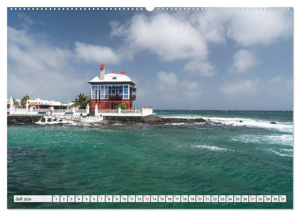 Kanarische Inseln - Lanzarote (CALVENDO Premium Wandkalender 2024)