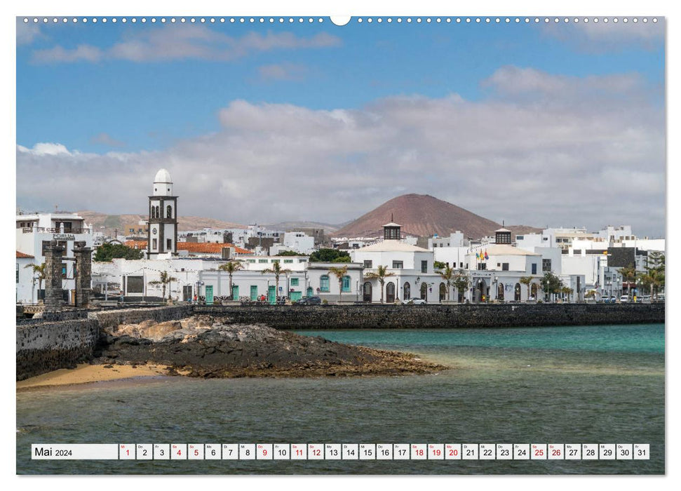 Kanarische Inseln - Lanzarote (CALVENDO Wandkalender 2024)