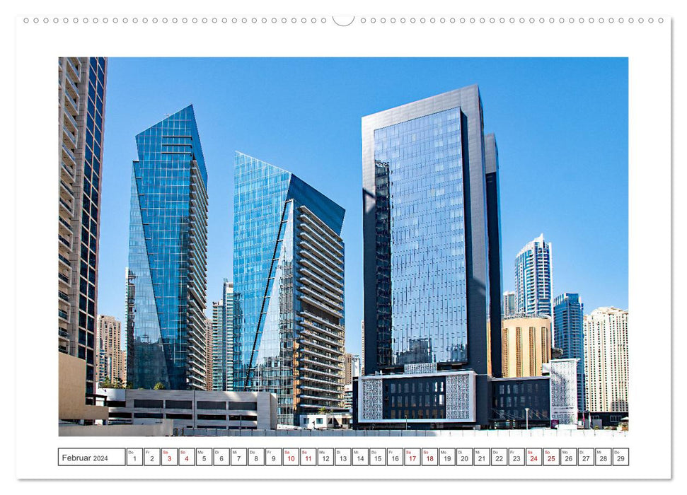 Dubai - Faszinierende Metropole (CALVENDO Premium Wandkalender 2024)