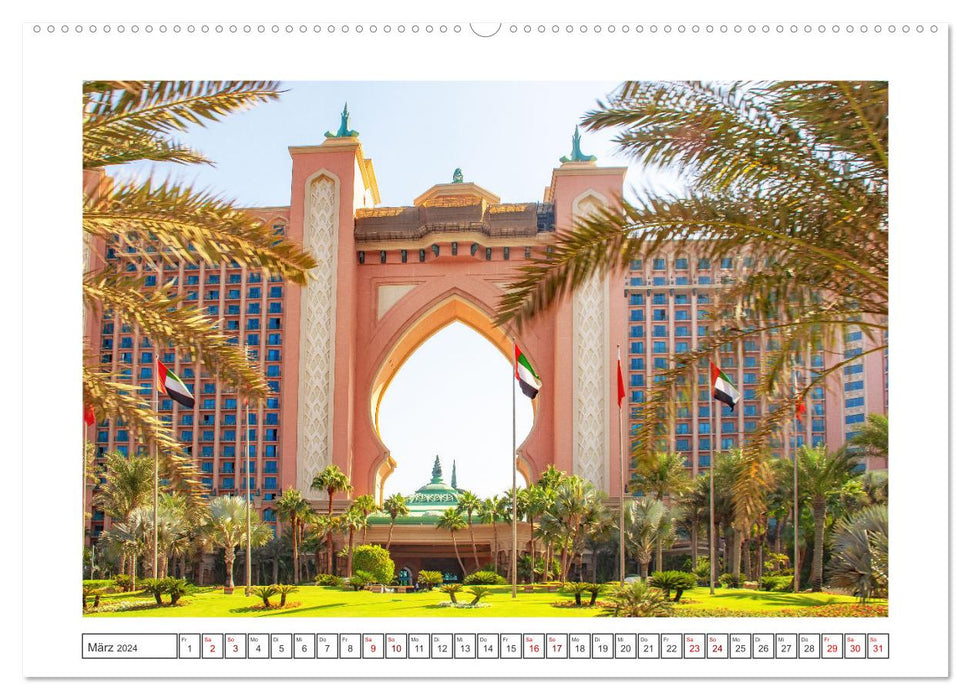 Dubai - Faszinierende Metropole (CALVENDO Premium Wandkalender 2024)
