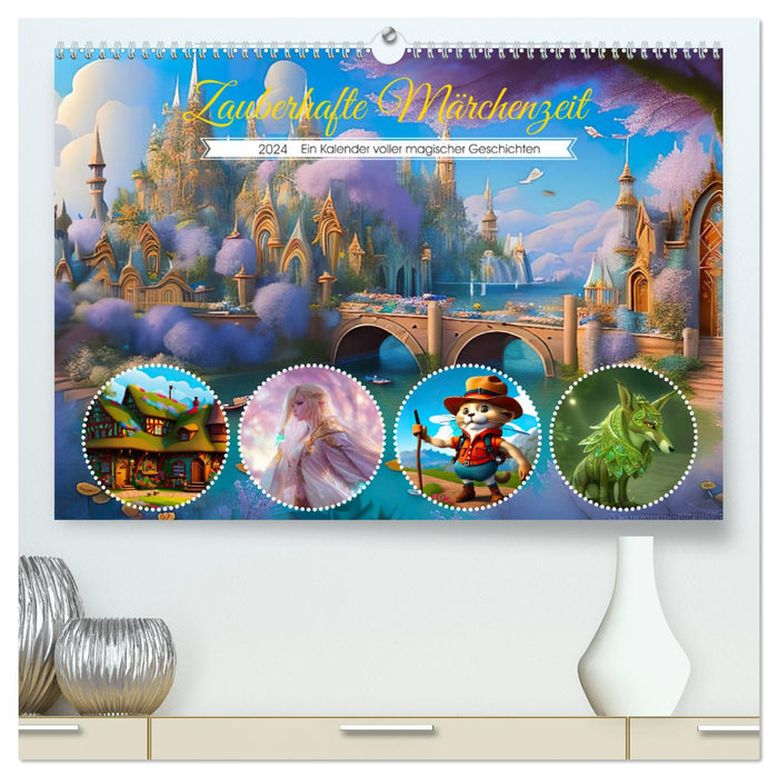 Magical fairytale time (CALVENDO Premium Wall Calendar 2024) 