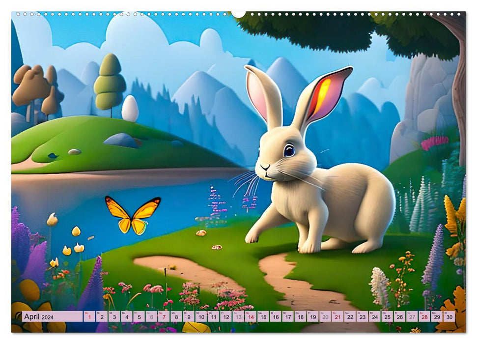 Zauberhafte Märchenzeit (CALVENDO Premium Wandkalender 2024)