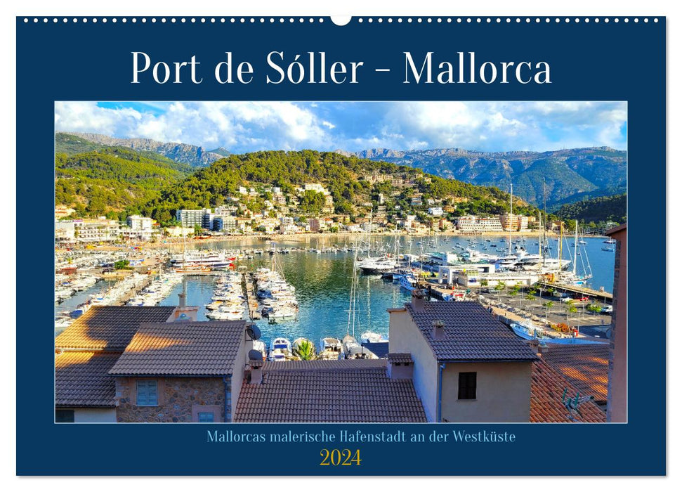 Port de Sóller - Mallorca (CALVENDO Wandkalender 2024)