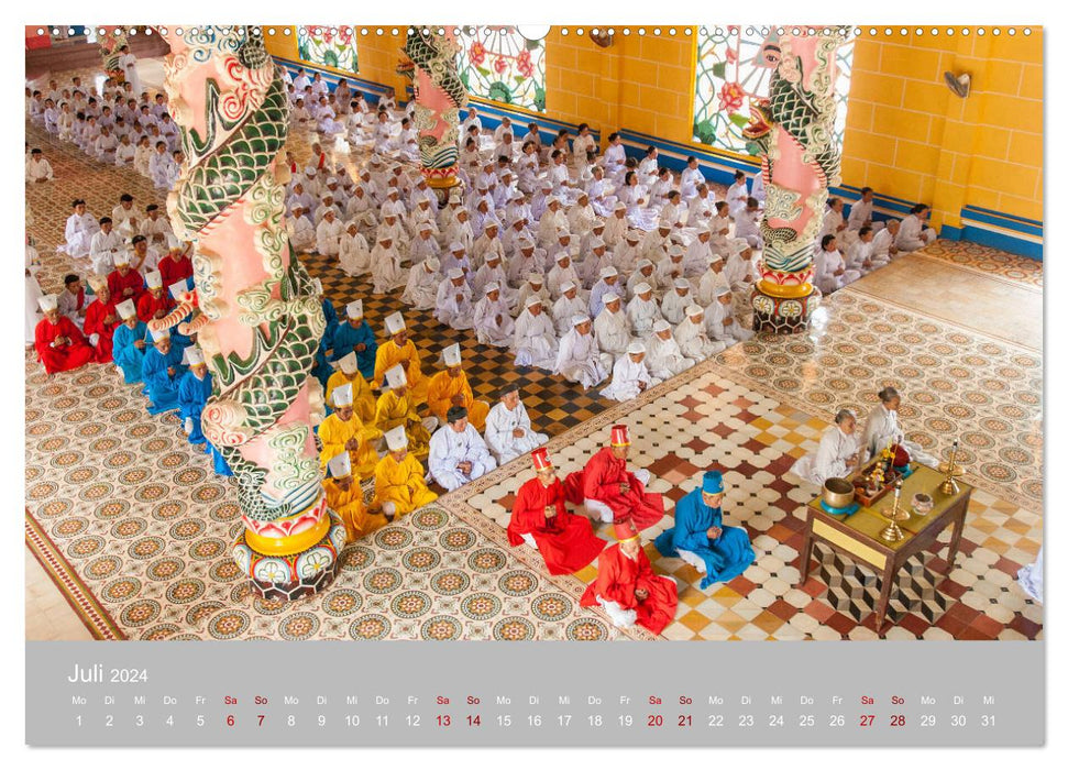 VIETNAM - Im Land des aufsteigenden Drachens (CALVENDO Premium Wandkalender 2024)