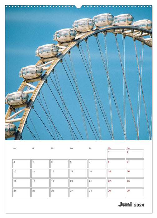 Dubai - Urlaubsplaner (CALVENDO Premium Wandkalender 2024)