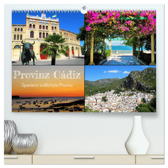 Province de Cadix - La province la plus méridionale d'Espagne (Calvendo Premium Wall Calendar 2024) 