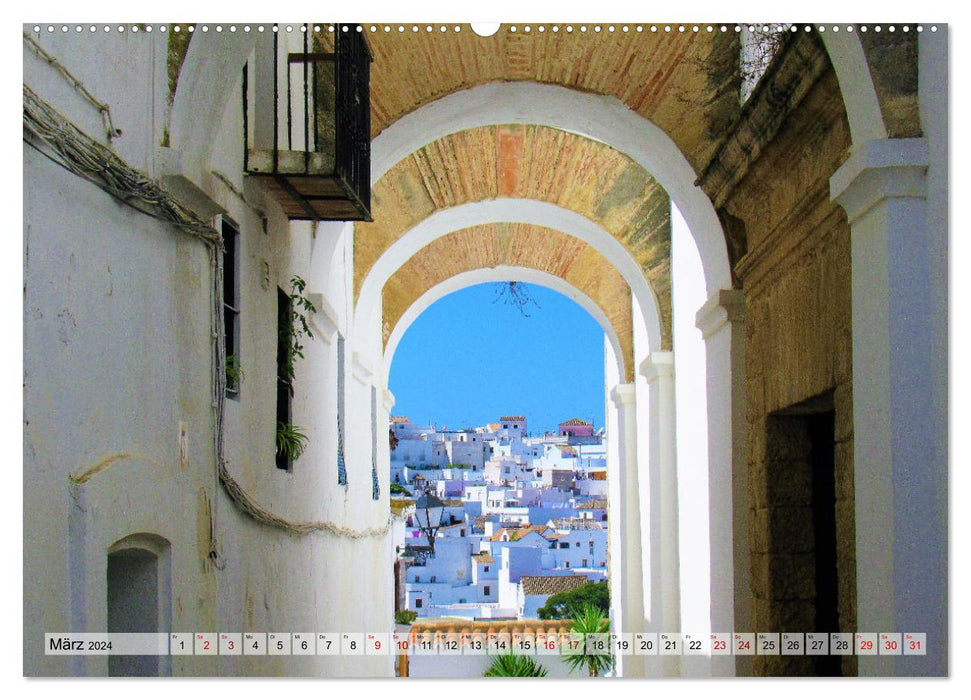 Provinz Cádiz - Spaniens südlichste Provinz (CALVENDO Premium Wandkalender 2024)
