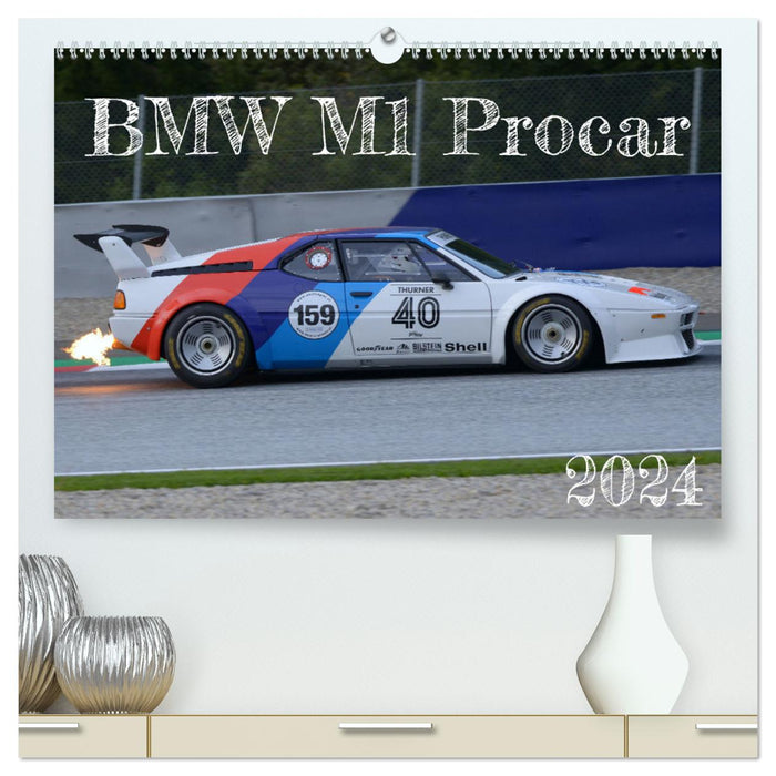 BMW M1 Procar (CALVENDO Premium Wandkalender 2024)