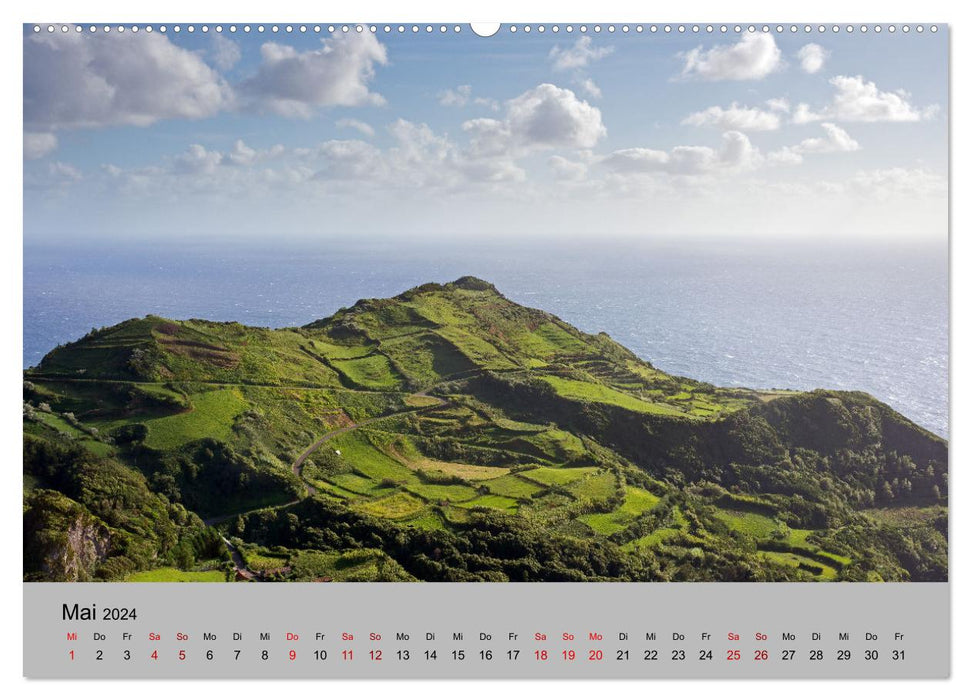 Azoren - Grüne Inseln im Atlantik 2024 (CALVENDO Premium Wandkalender 2024)
