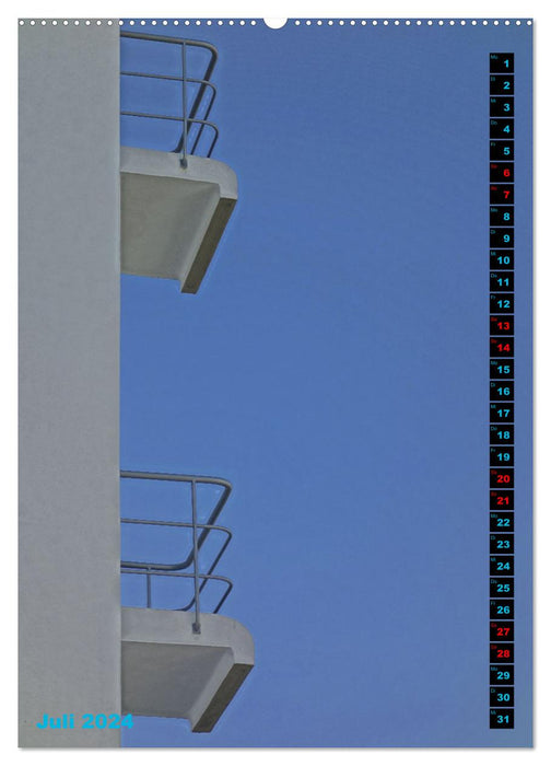 100 Jahre Bauhaus Dessau (CALVENDO Premium Wandkalender 2024)