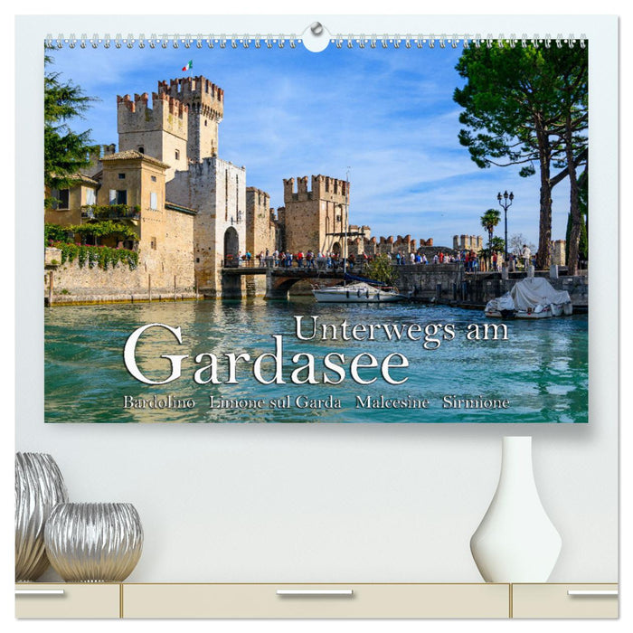 Unterwegs am Gardasee (CALVENDO Premium Wandkalender 2024)