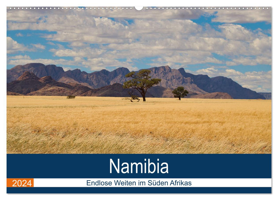 Namibia - Endlose Weiten im Süden Afrikas (CALVENDO Wandkalender 2024)
