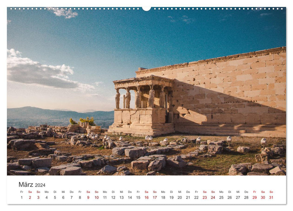 Griechenland - Die Heimat der Antike. (CALVENDO Wandkalender 2024)