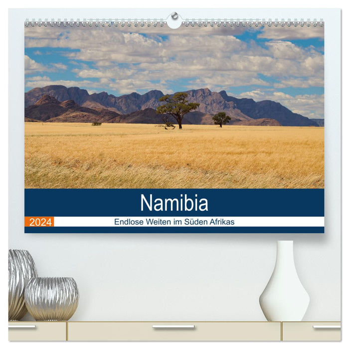 Namibia - Endlose Weiten im Süden Afrikas (CALVENDO Premium Wandkalender 2024)