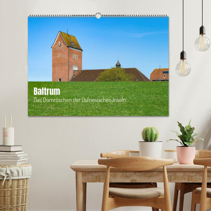 Baltrum - Das Dornröschen der Ostfriesischen Inseln (CALVENDO Wandkalender 2024)