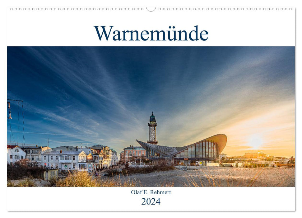 Warnemünde by Olaf Rehmert (CALVENDO Wandkalender 2024)