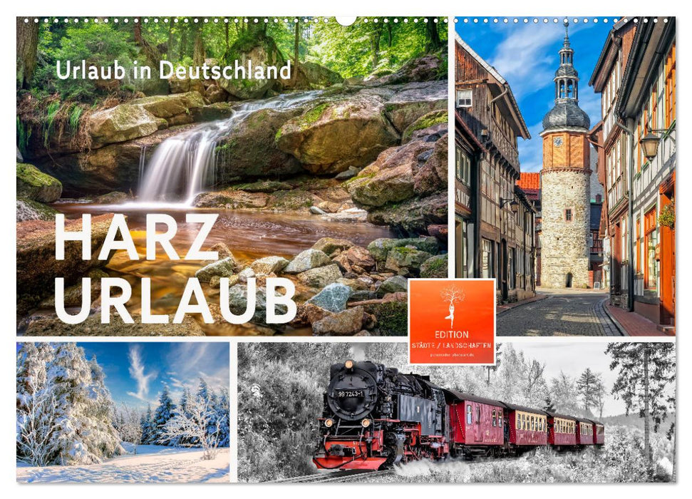 Harz - Urlaub (CALVENDO Wandkalender 2024)