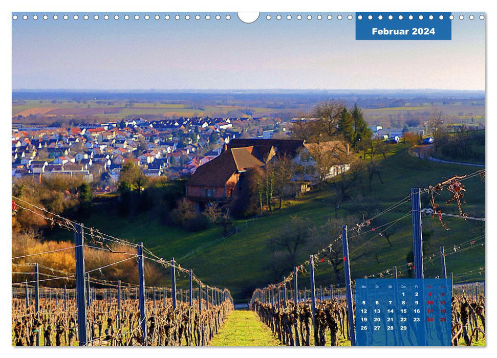 Märchenhaft schöne Südliche Weinstraße (CALVENDO Wandkalender 2024)