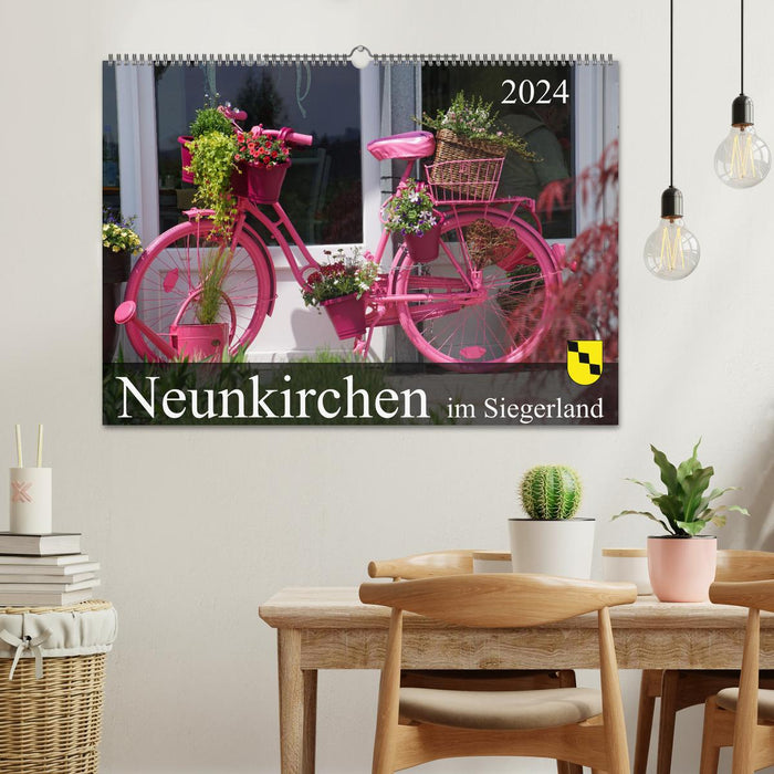 Neunkirchen dans le Siegerland (calendrier mural CALVENDO 2024) 