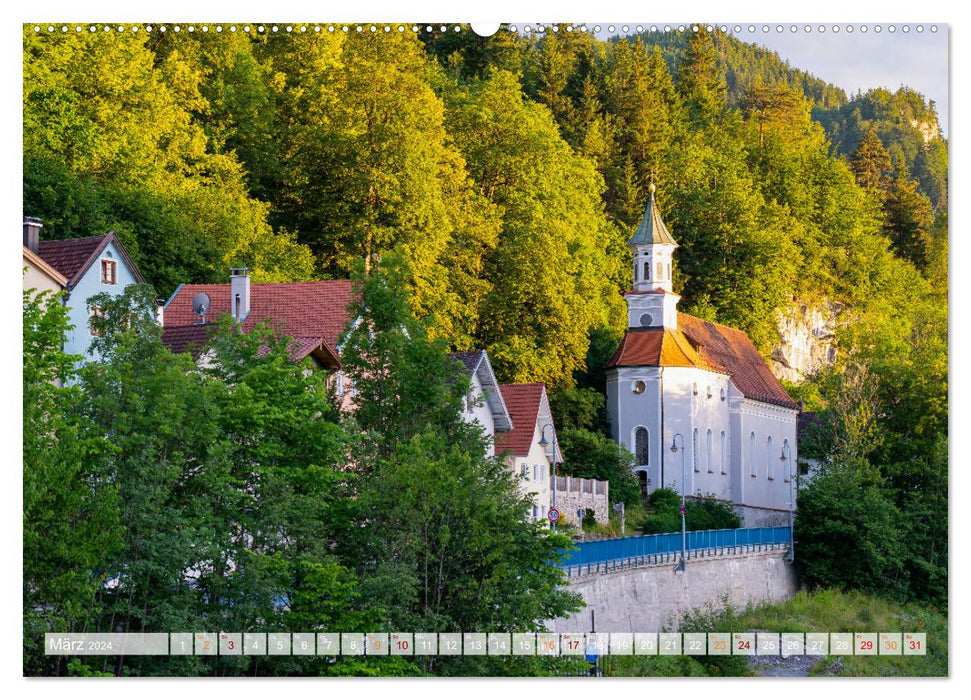 Impressions Füssen (calendrier mural CALVENDO 2024) 