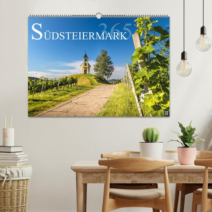 Südsteiermark365 (Calendrier mural CALVENDO 2024) 