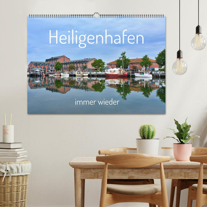 Heiligenhafen encore et encore (calendrier mural CALVENDO 2024) 