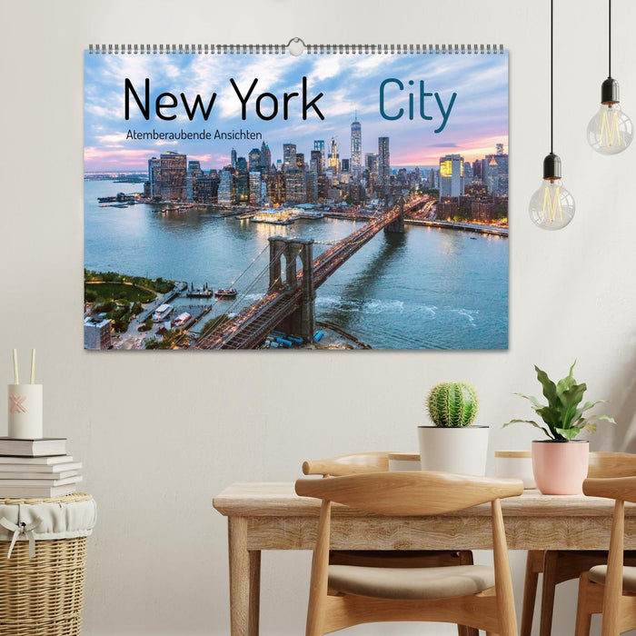 New York City - Atemberaubende Ansichten (CALVENDO Wandkalender 2024)