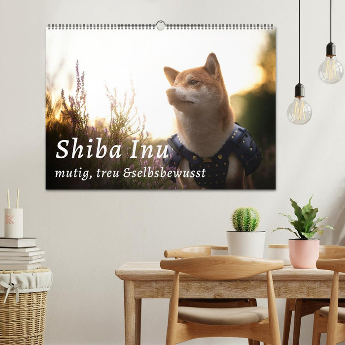 Shiba Inu - mutig, treu, selbstbewusst (CALVENDO Wandkalender 2024)