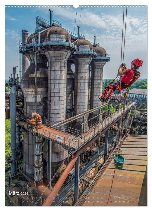 Einmaliges Ruhrgebiet (CALVENDO Wandkalender 2024)