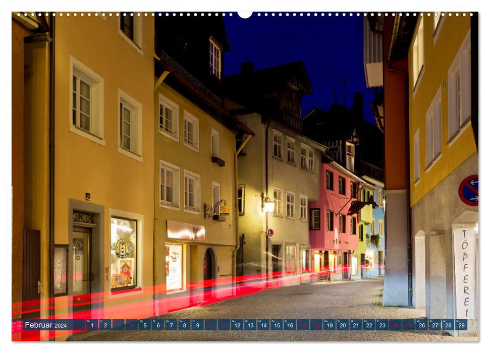 Altstadtinsel Lindau - Traumziel am Bodensee (CALVENDO Wandkalender 2024)