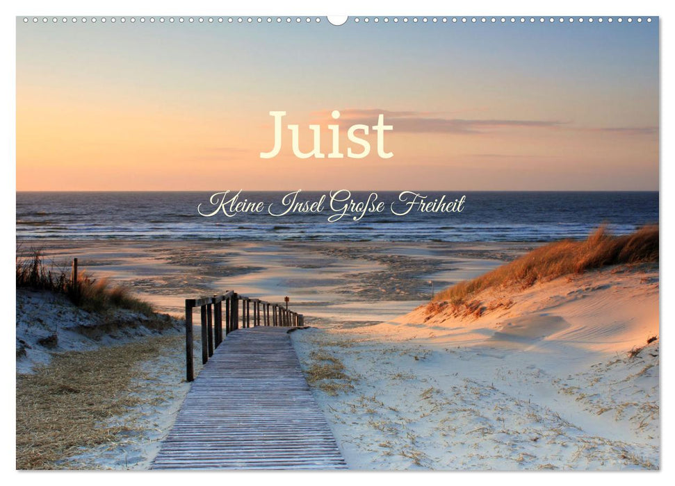 Juist - Kleine Insel, Große Freiheit (CALVENDO Wandkalender 2024)